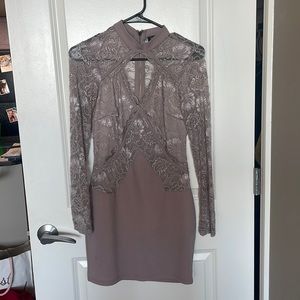 Fashion Nova lavender dress